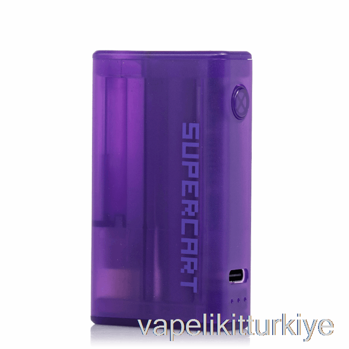 Vape Elektronik Sigara Supercart Superbox 510 Pil Mor Iksir